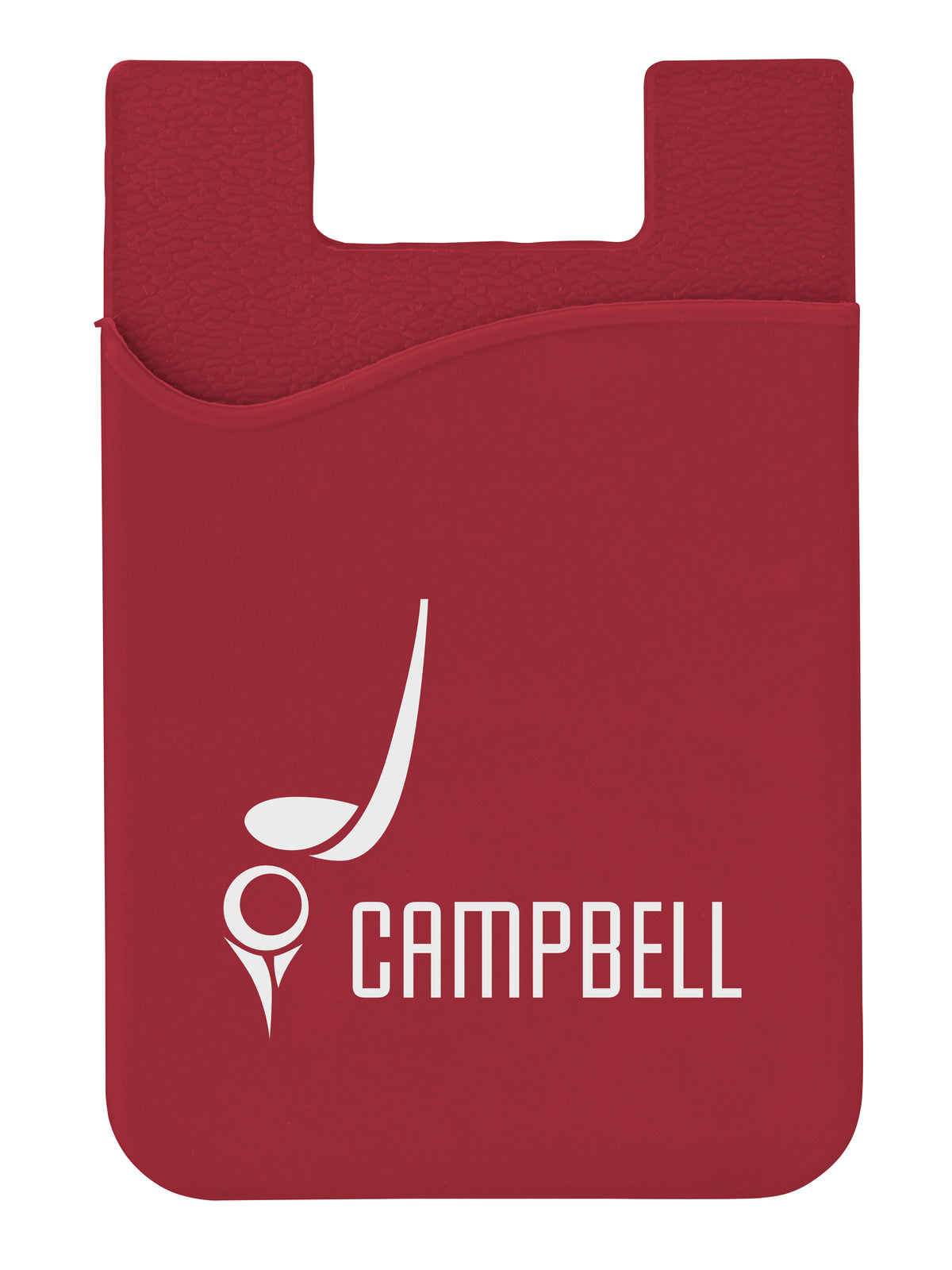 Custom logo Silicone Mobile Pocket