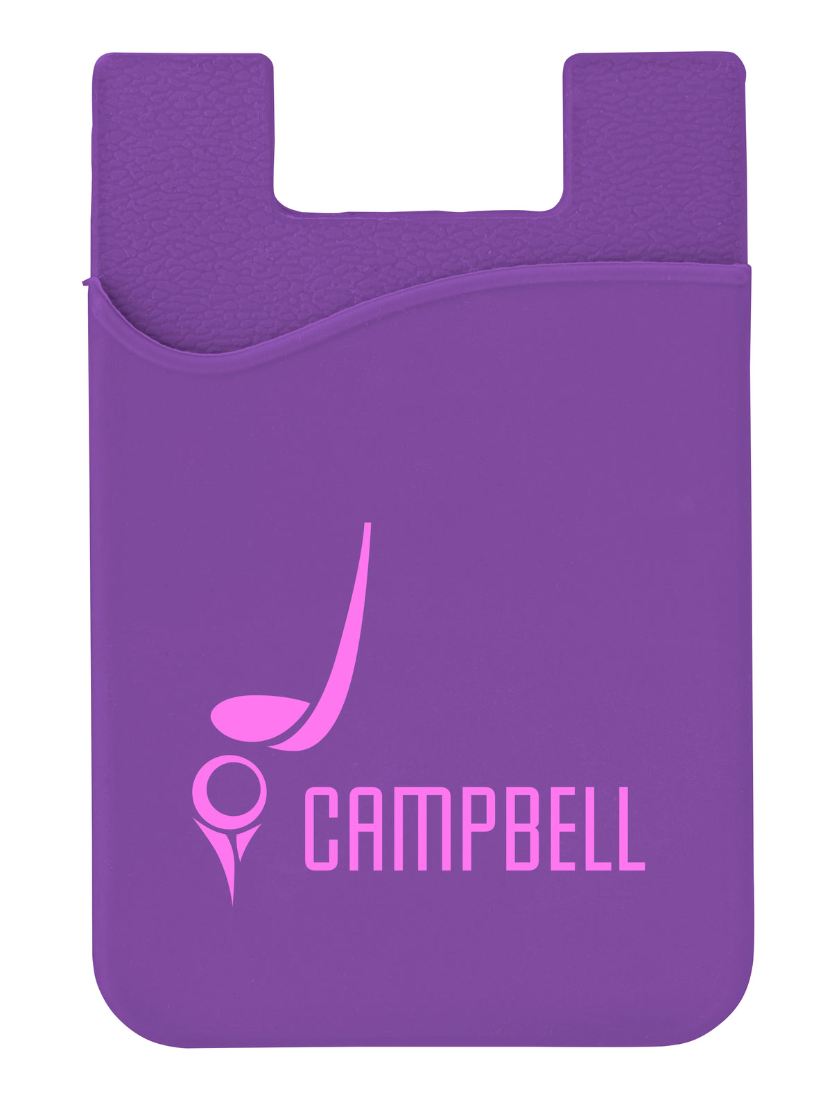 Custom logo Silicone Mobile Pocket