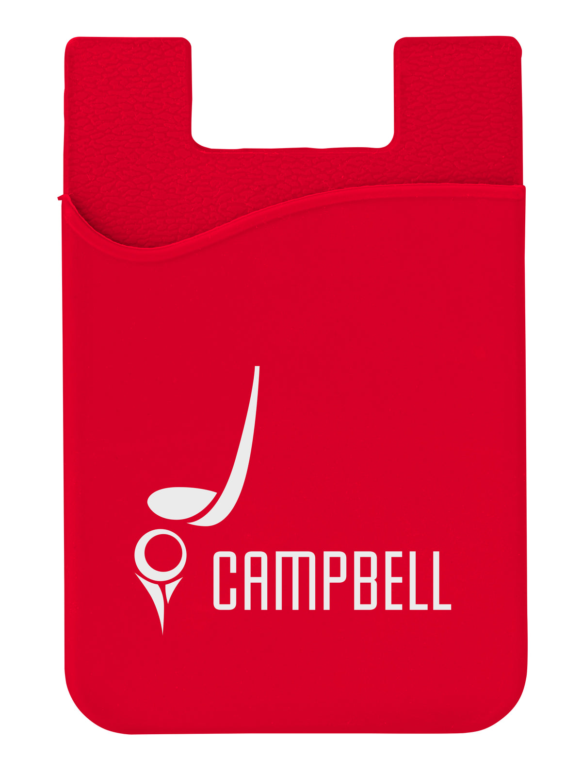 Custom logo Silicone Mobile Pocket