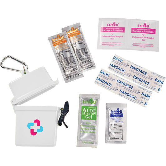 Custom logo Trek 8-Piece Waterproof First Aid Kit