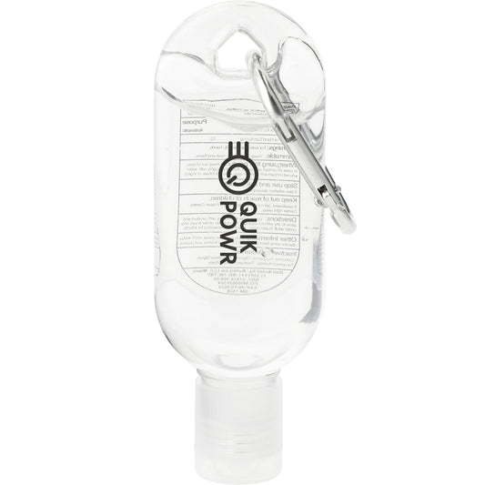 Custom logo 1oz Clip-N-Go Hand Sanitizer