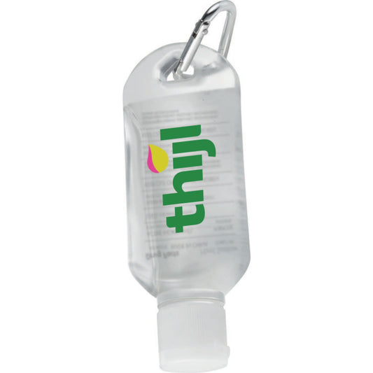Custom logo 1.8oz Clip-N-Go Hand Sanitizer