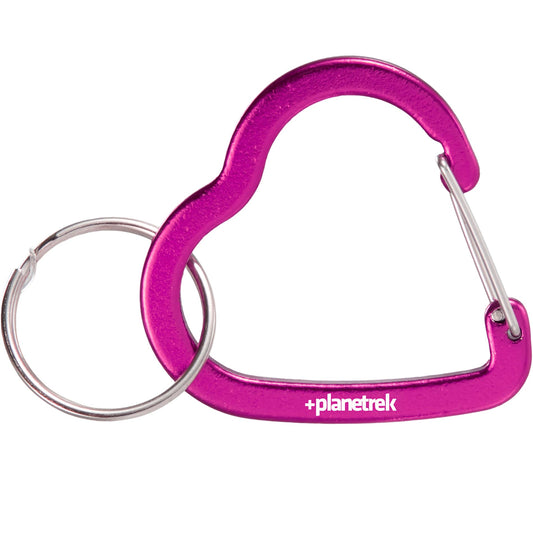 Custom logo Heart Carabiner