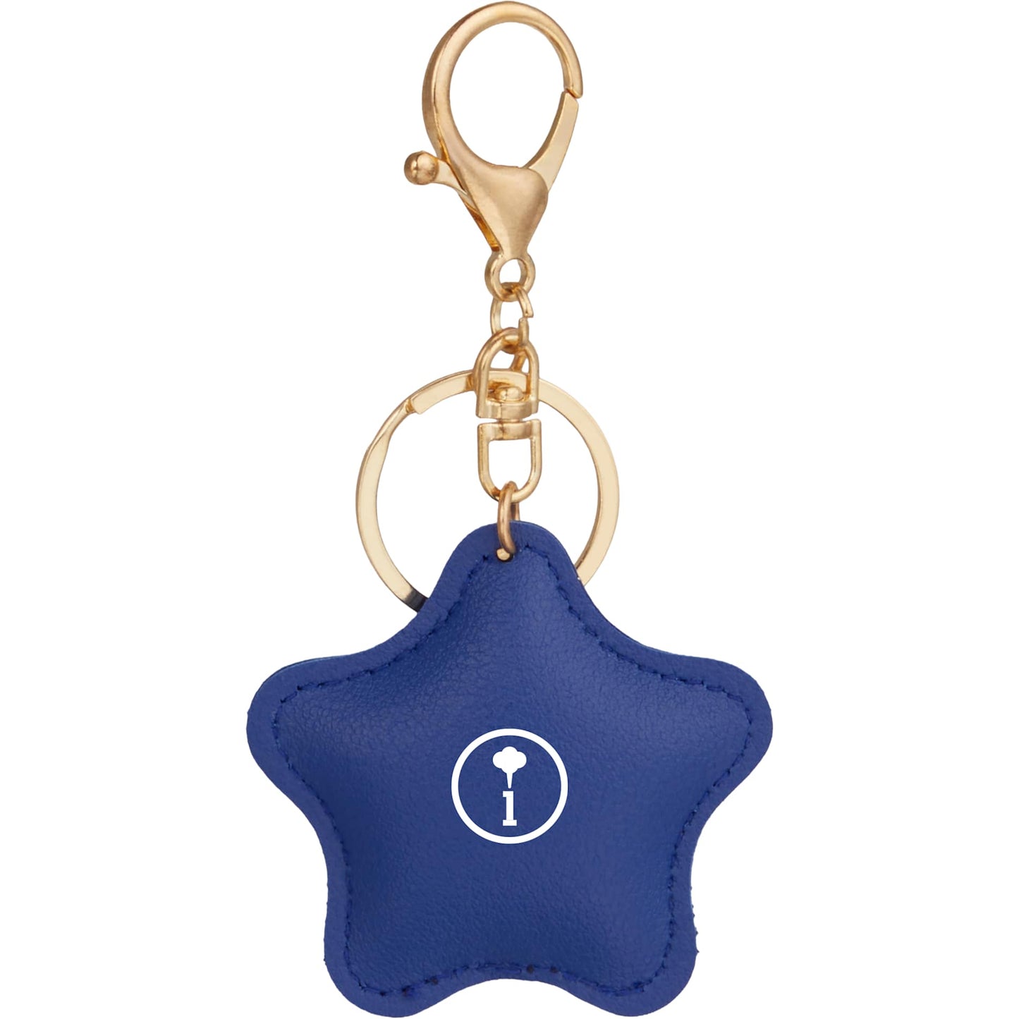 Star Leather Keychain