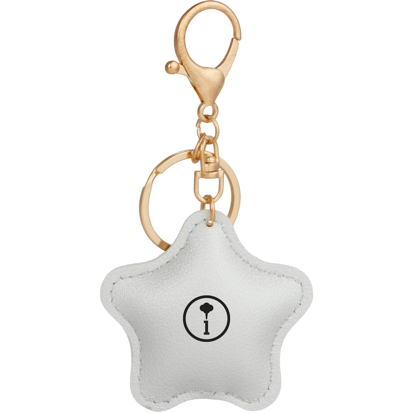 Star Leather Keychain