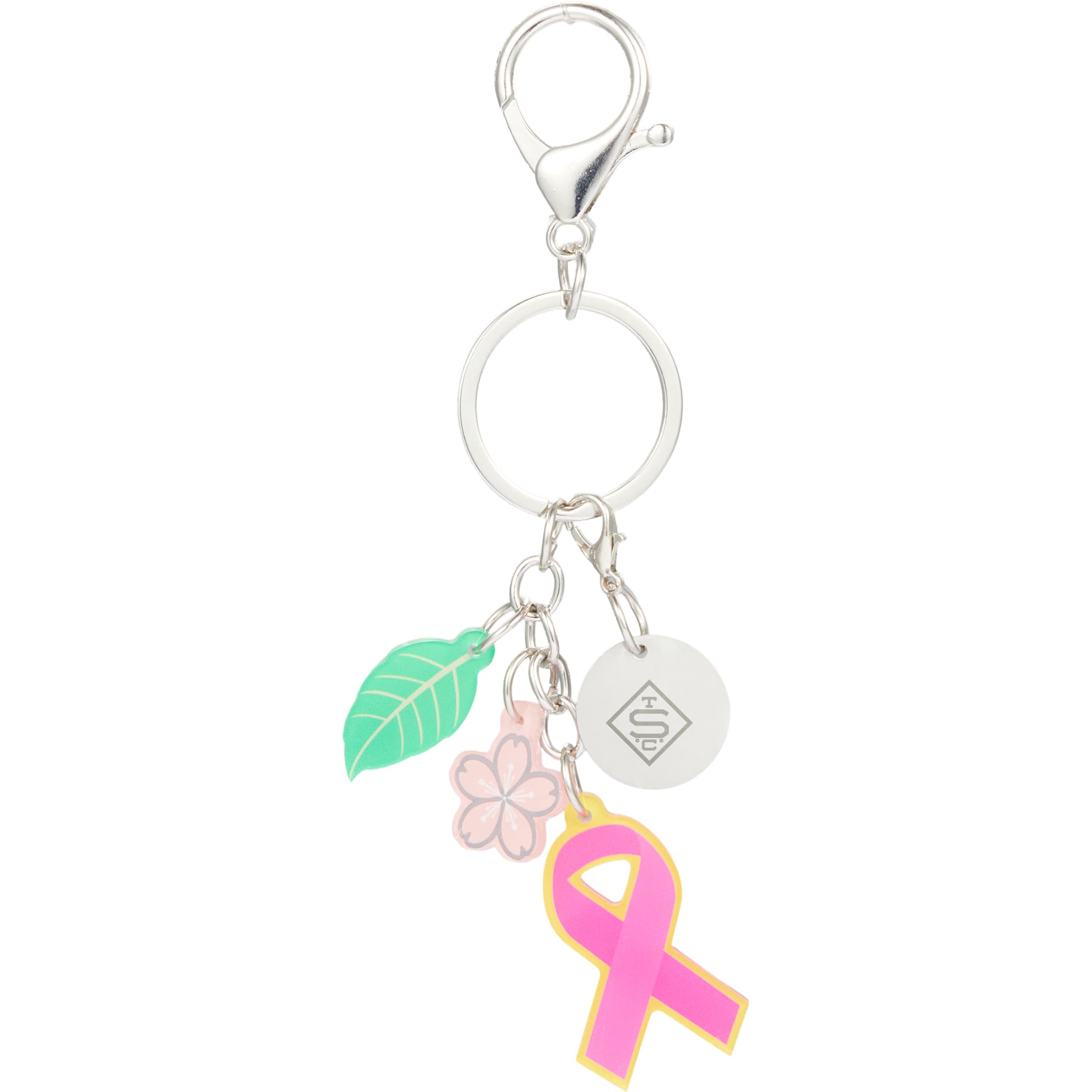 Breast Cancer Acrylic Keychain