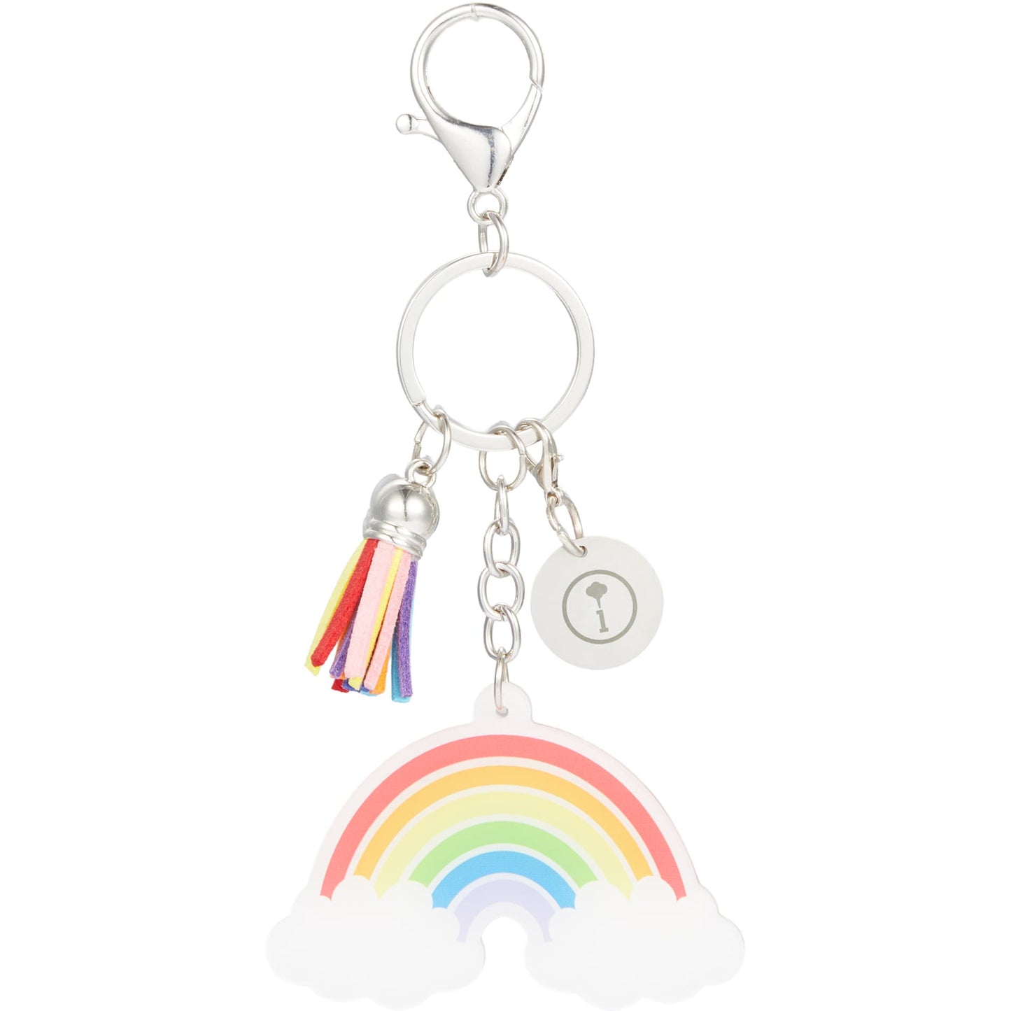 Rainbow Acrylic Keychain
