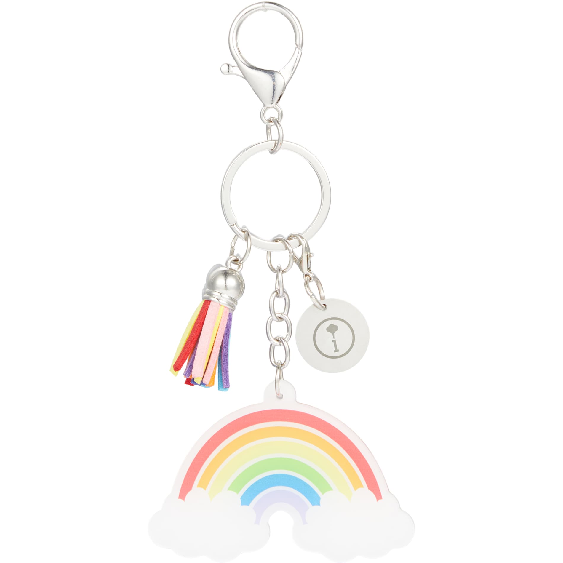 Rainbow Acrylic Keychain