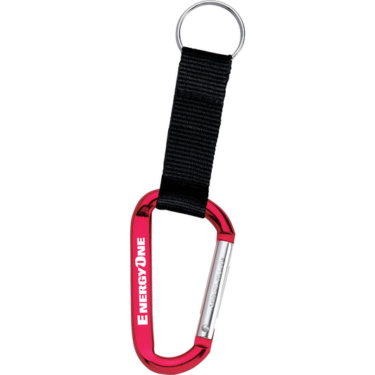 Custom logo Large Carabiner Key Ring