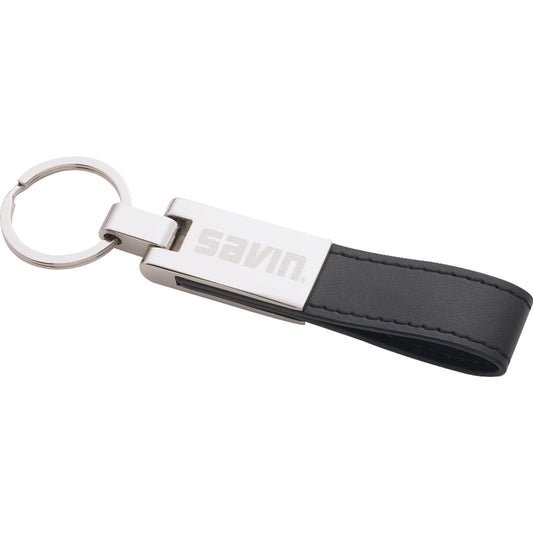 Custom logo UltraHyde Silver Key Ring
