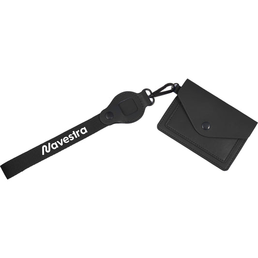 Custom logo Recycled Wrist Lanyard with Card Holder