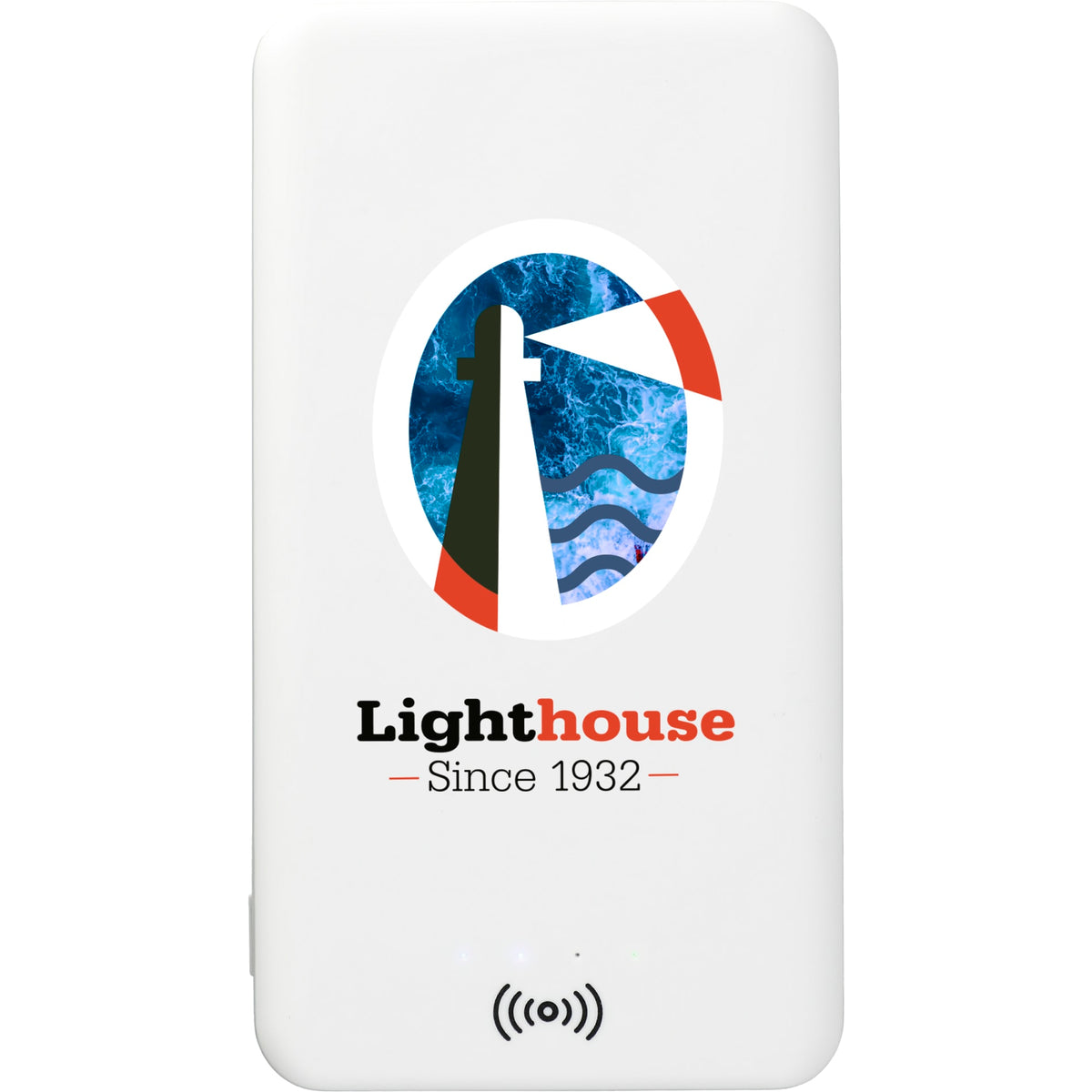 Custom logo Axial 4000 mAh Wireless Power Bank