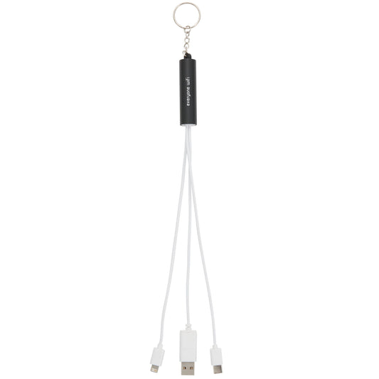 Custom logo Route Light Up Logo 5-in-1 Cable