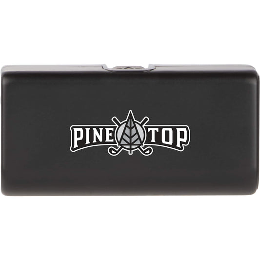 Custom logo Stay Powered 1200 mAh Power Bank with Type-C Tip