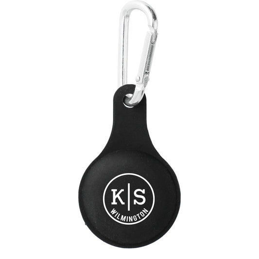 Custom logo AirTag Silicone Case and Carabineer