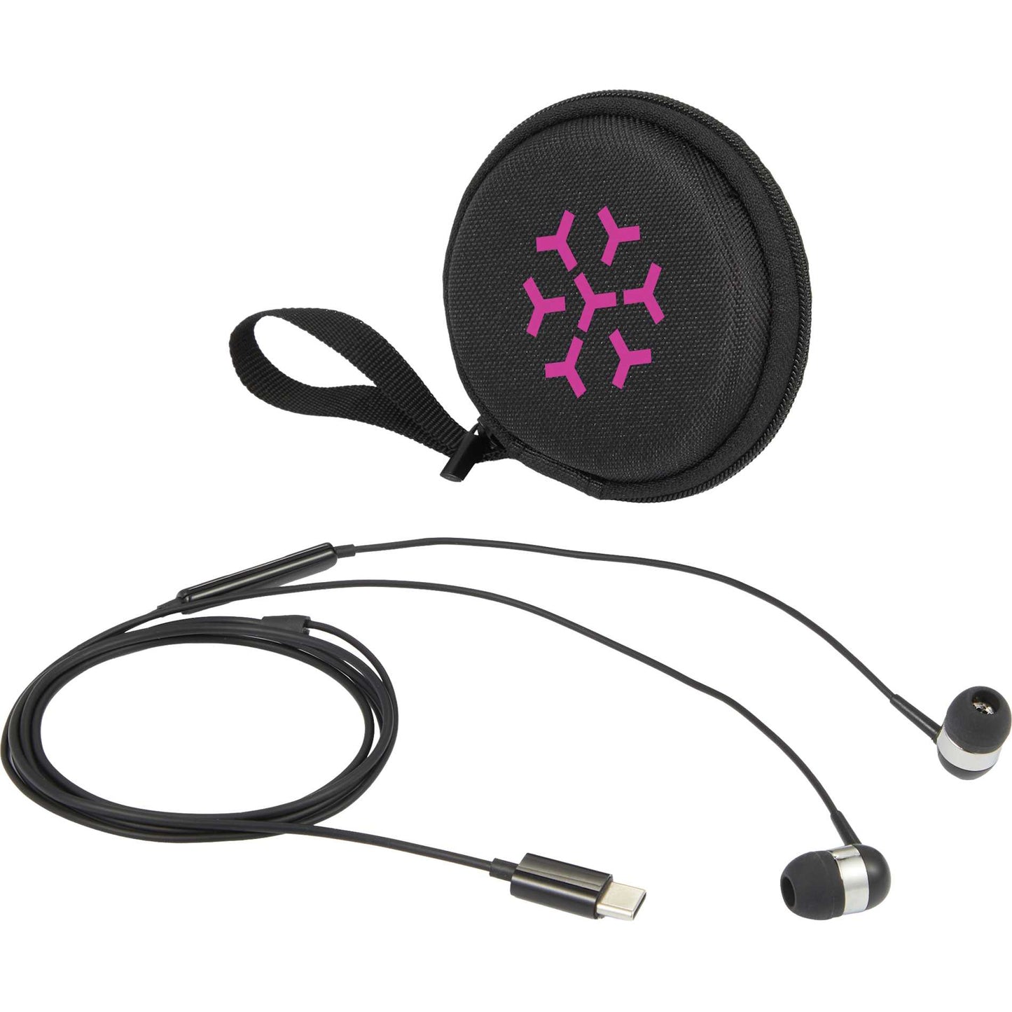 ZipSound USB-C Wired Earbuds with Microphone