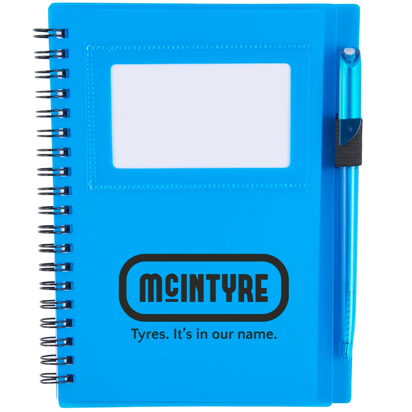 FSC® Mix 5.5" x 7" Star Spiral Notebook with Pen