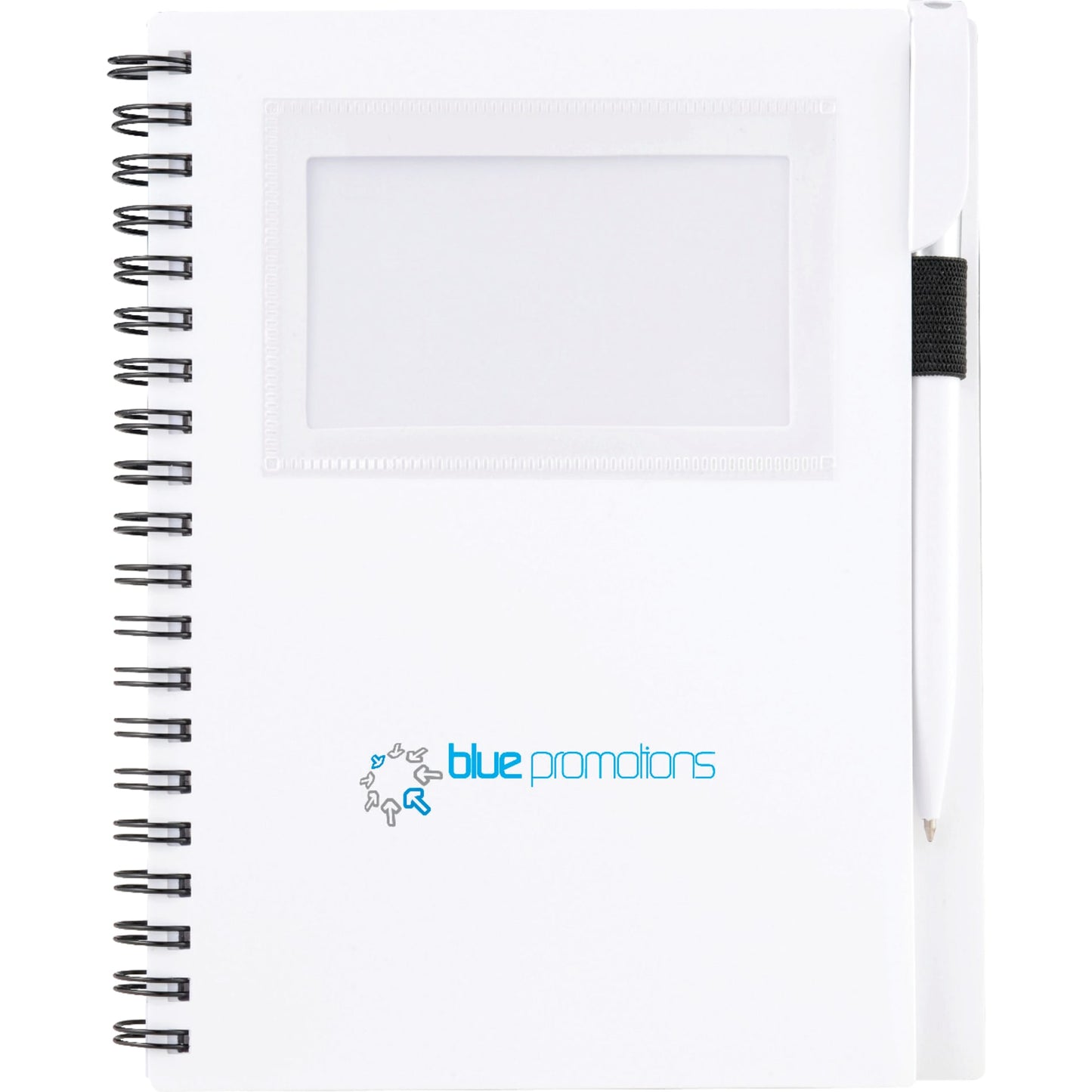 FSC® Mix 5.5" x 7" Star Spiral Notebook with Pen
