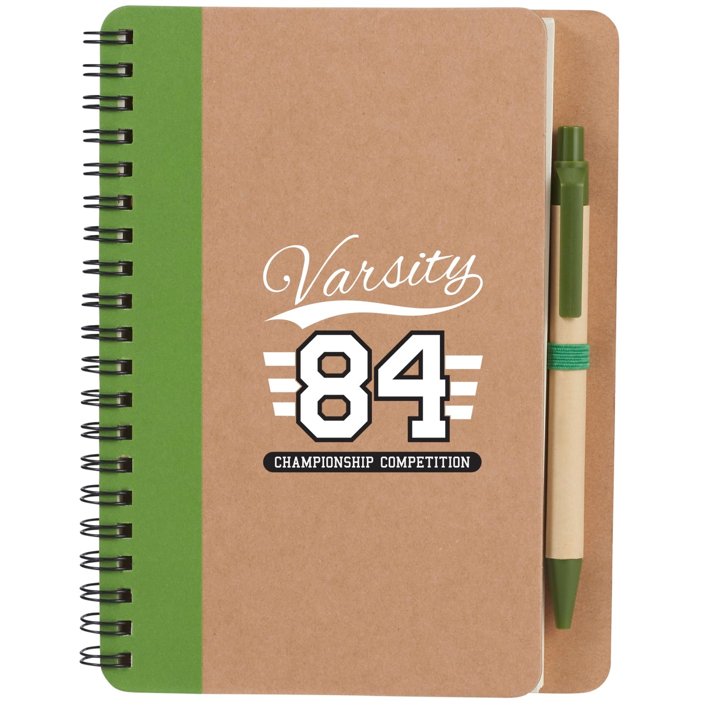 FSC® Mix 5" x 7" Eco Spiral Notebook with Pen