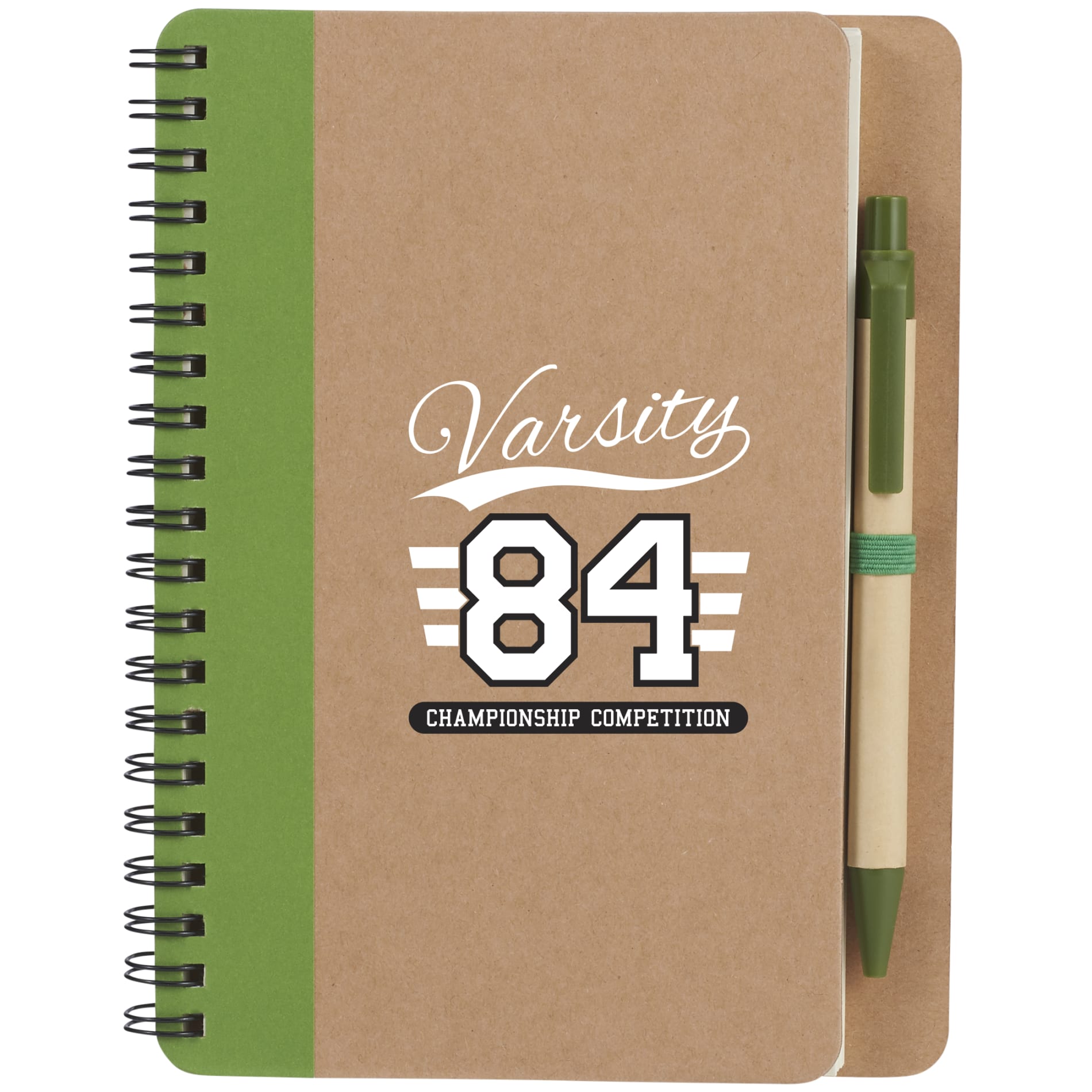 FSC® Mix 5" x 7" Eco Spiral Notebook with Pen