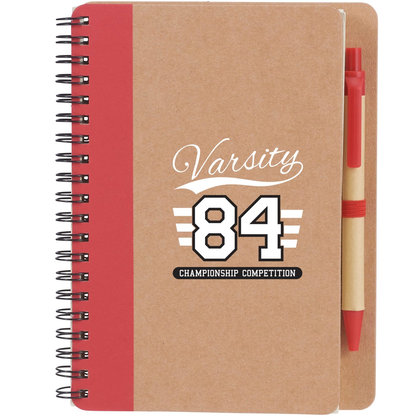 FSC® Mix 5" x 7" Eco Spiral Notebook with Pen