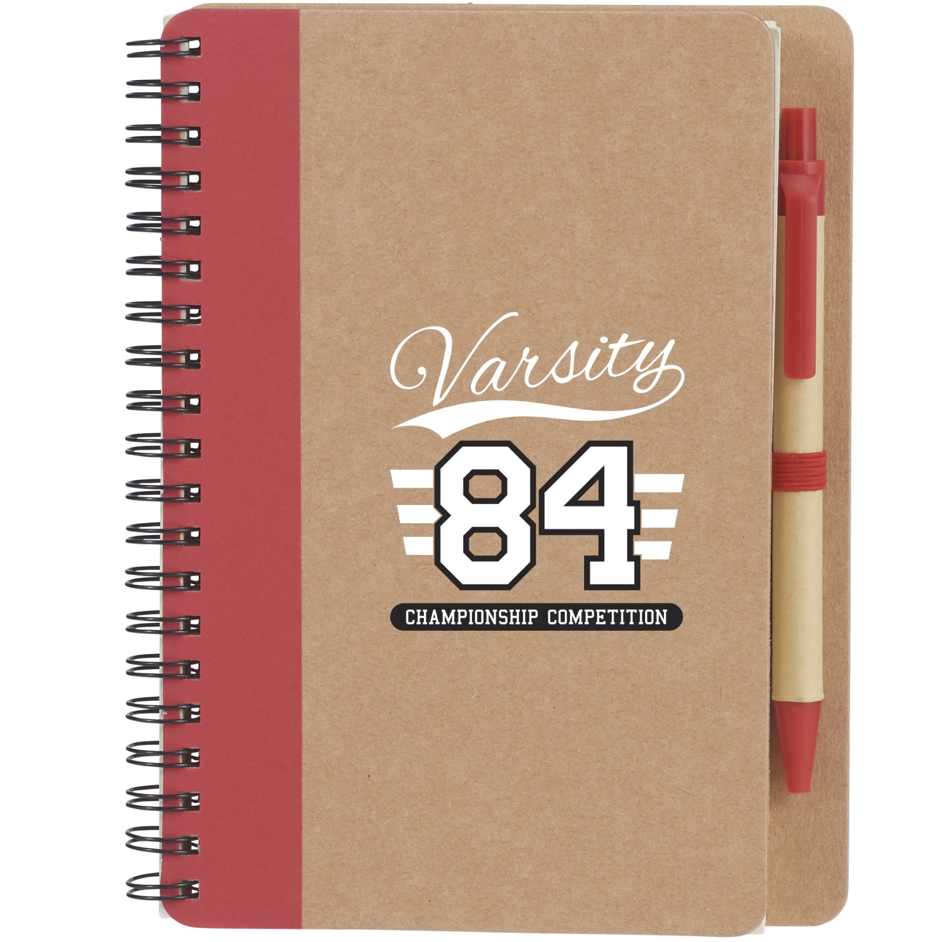 FSC® Mix 5" x 7" Eco Spiral Notebook with Pen