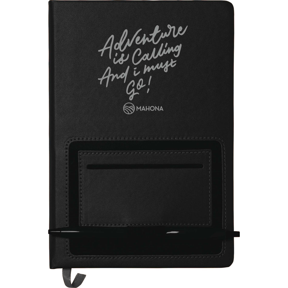 Custom logo FSC® Mix 6" x 8" Moda Notebook