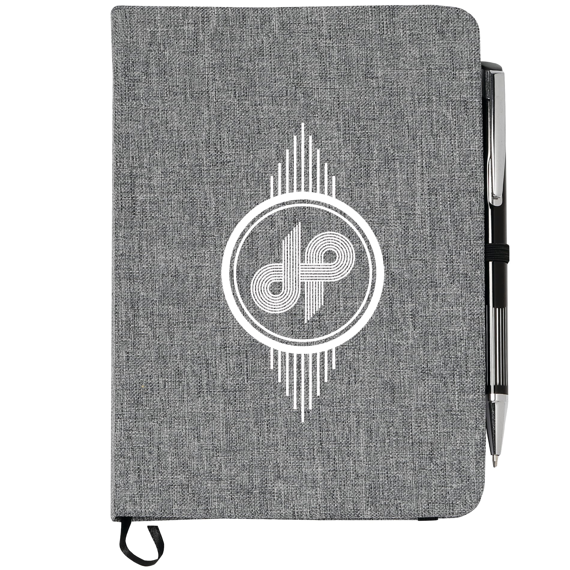 FSC® Mix 5" x 7" Heathered Bound Notebook