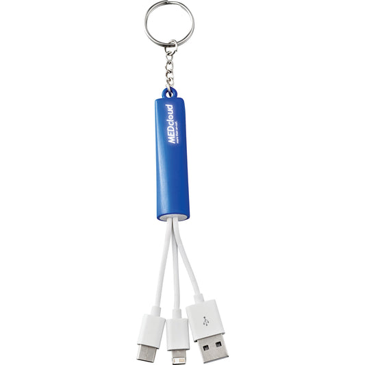 Custom logo Route Light Up Logo 3-in-1 Cable