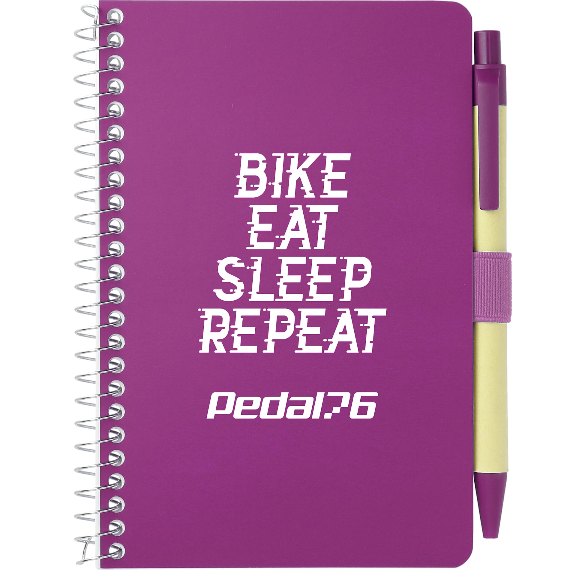 FSC® Mix 4" x 6" Pocket Spiral Notebook with Pen