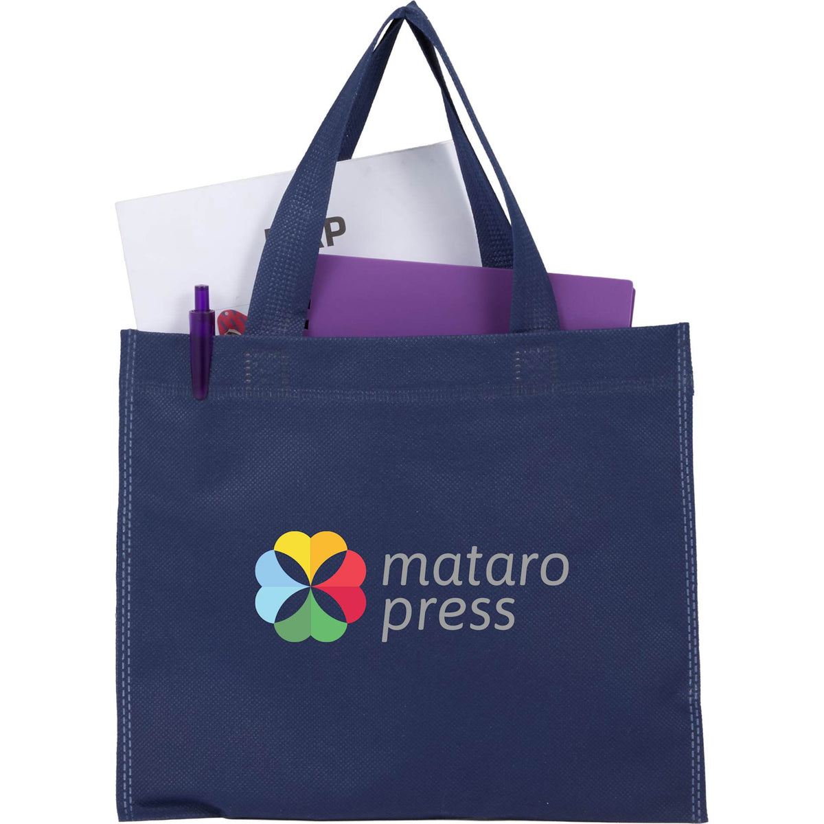 Custom logo Mini Non-Woven Heat Sealed Tote