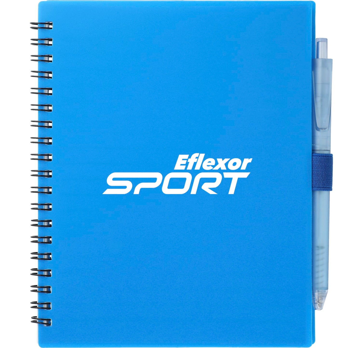 FSC® Recycled 5.5” x 7” Spiral Notebook w/ RPET Pe