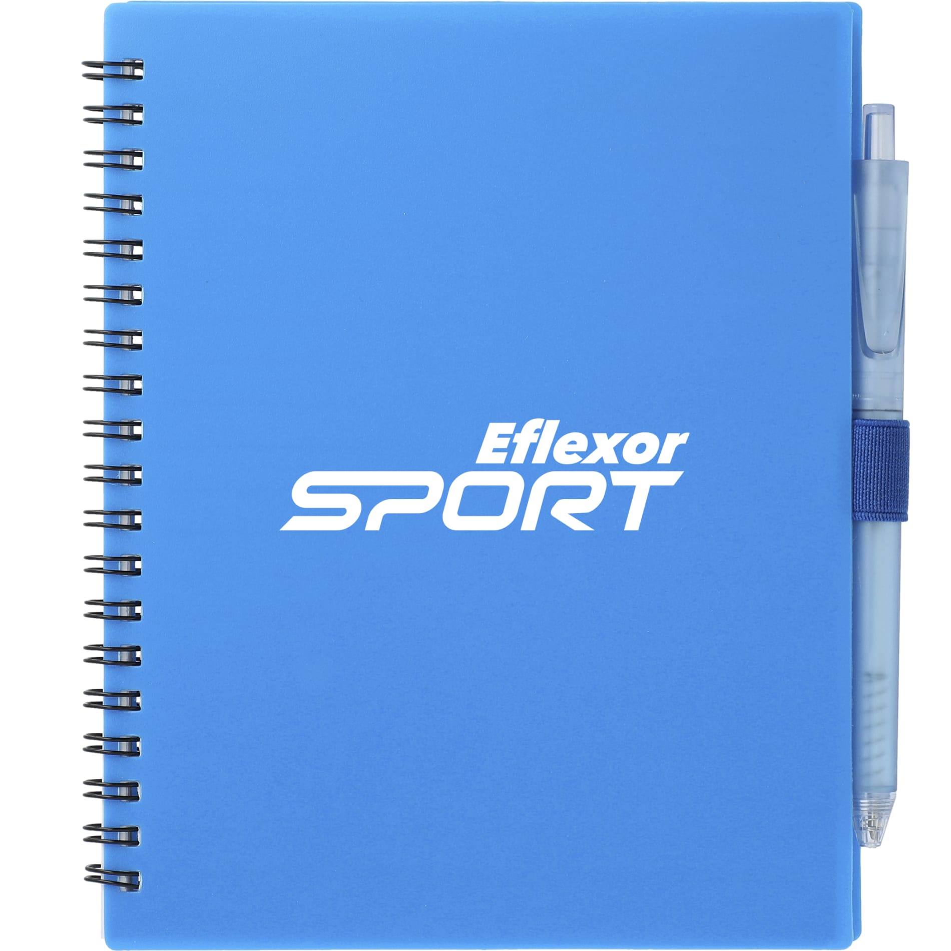 FSC® Recycled 5.5” x 7” Spiral Notebook w/ RPET Pe