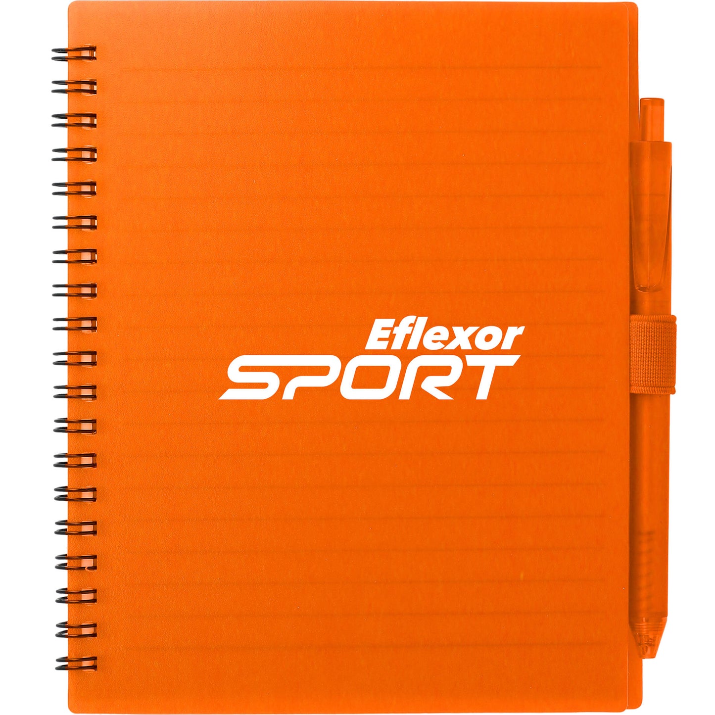 FSC® Recycled 5.5” x 7” Spiral Notebook w/ RPET Pe