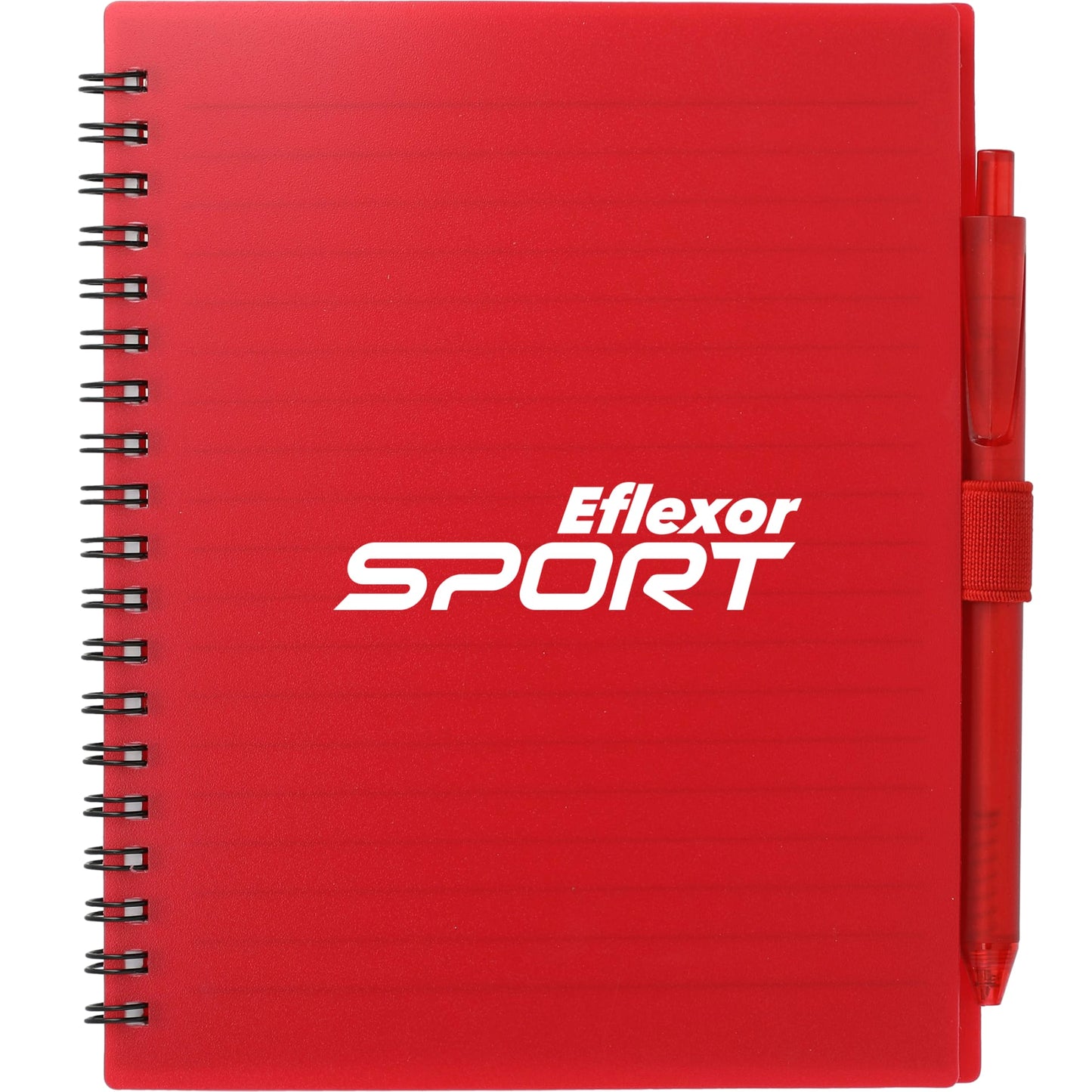 FSC® Recycled 5.5” x 7” Spiral Notebook w/ RPET Pe