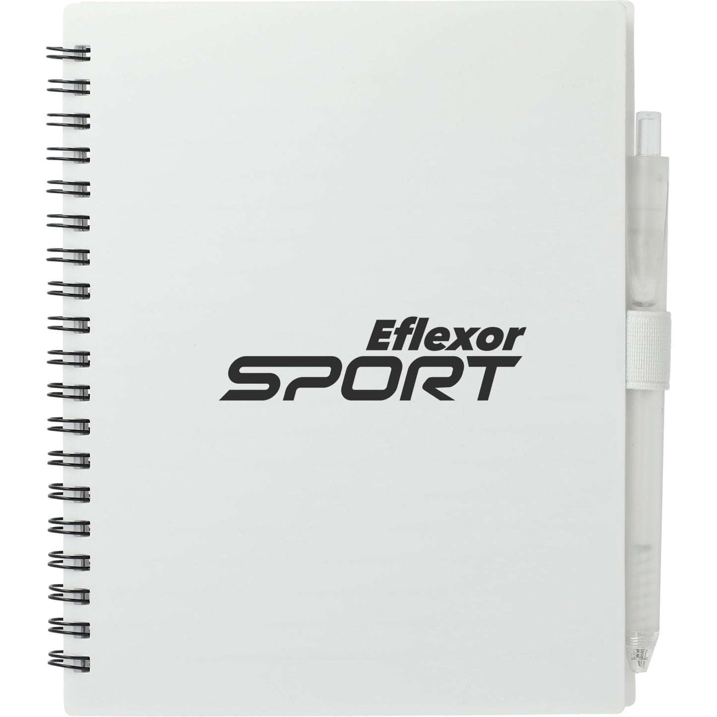 FSC® Recycled 5.5” x 7” Spiral Notebook w/ RPET Pe