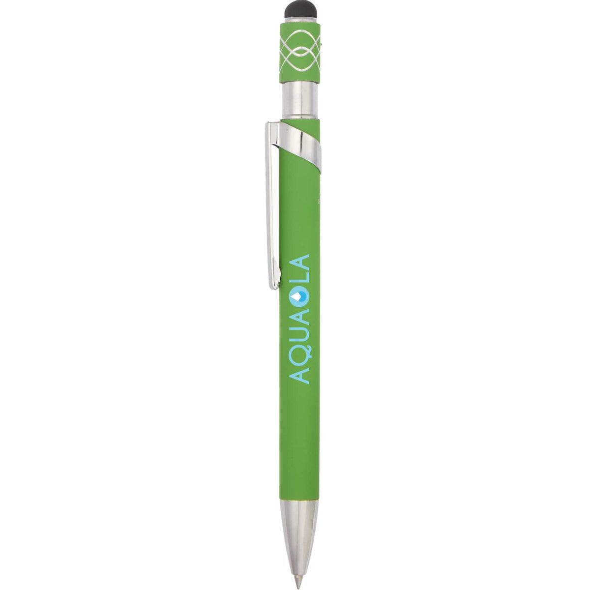 Custom logo Simple Fidget Recycled Stylus Gel Pen