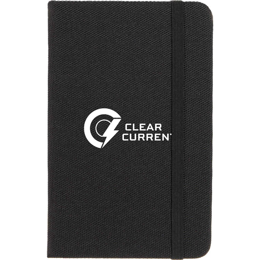 Custom logo 3.5" x 5.5" Recycled PET Pocket Bound Journal