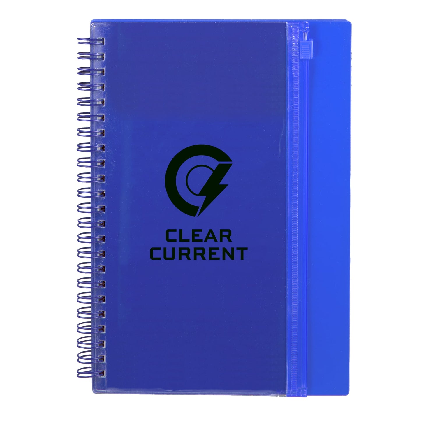 5.5" x 8.5" Spiral Notebook with Clear Pocket