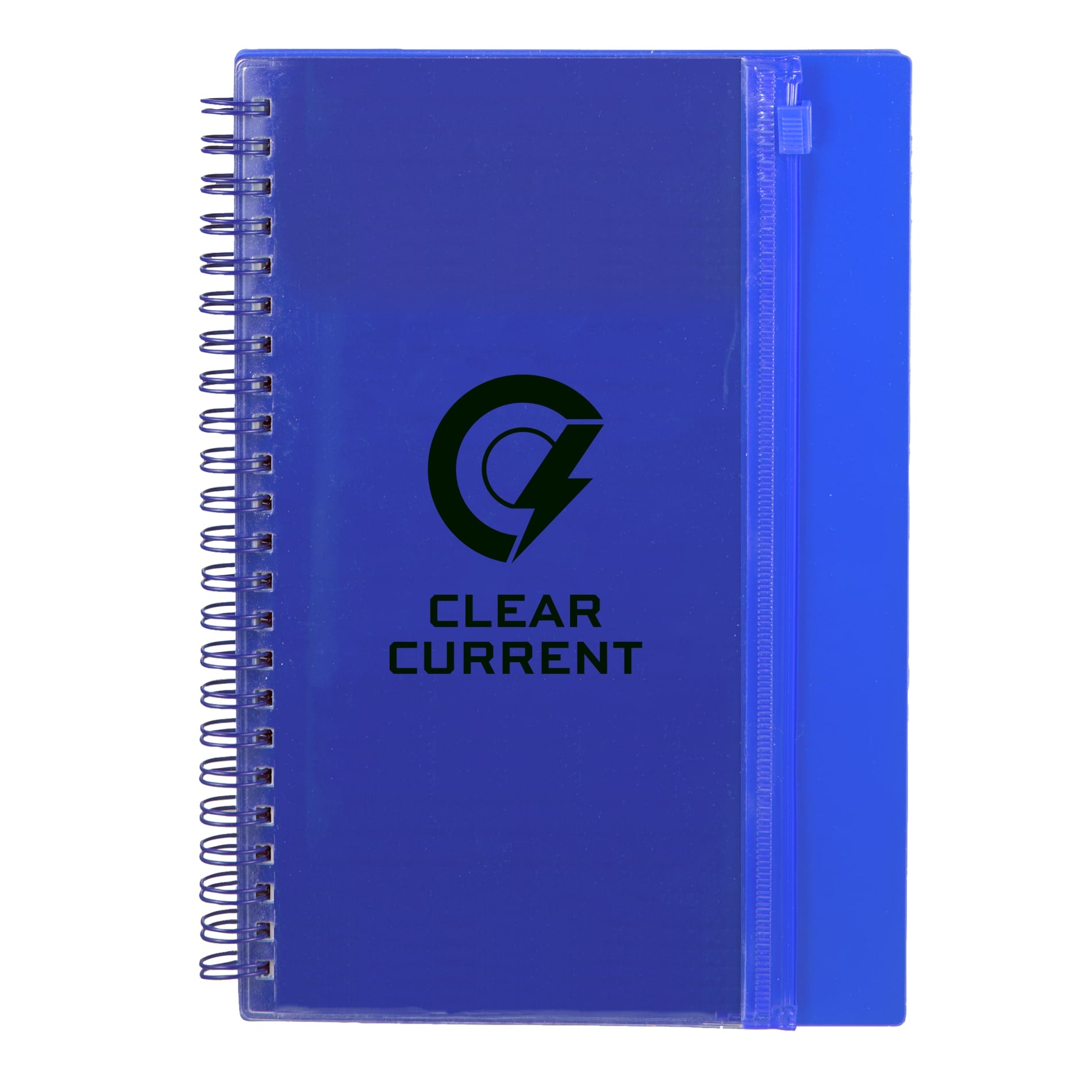 5.5" x 8.5" Spiral Notebook with Clear Pocket