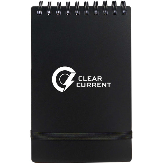 Custom logo 3" x 5" Recycled Stand Up Pocket Jotter