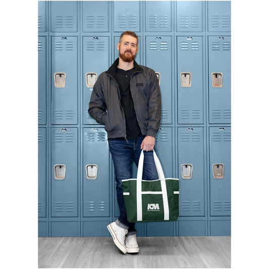 Custom logo Varsity Club Tote