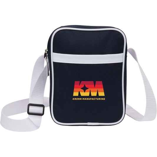 Custom logo Varsity Recycled Crossbody