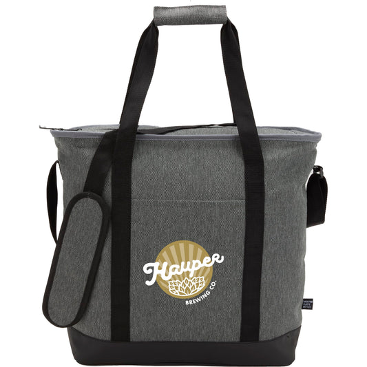Custom logo Vila Recycled 30 Can Tote Cooler