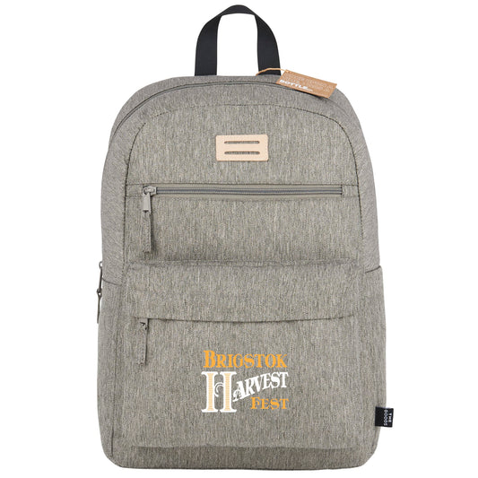 Custom logo THE GOODS™ Recycled 15" Laptop Backpack