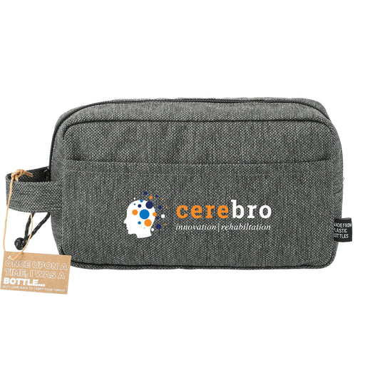 Custom logo Vila Recycled Dopp Kit Pouch