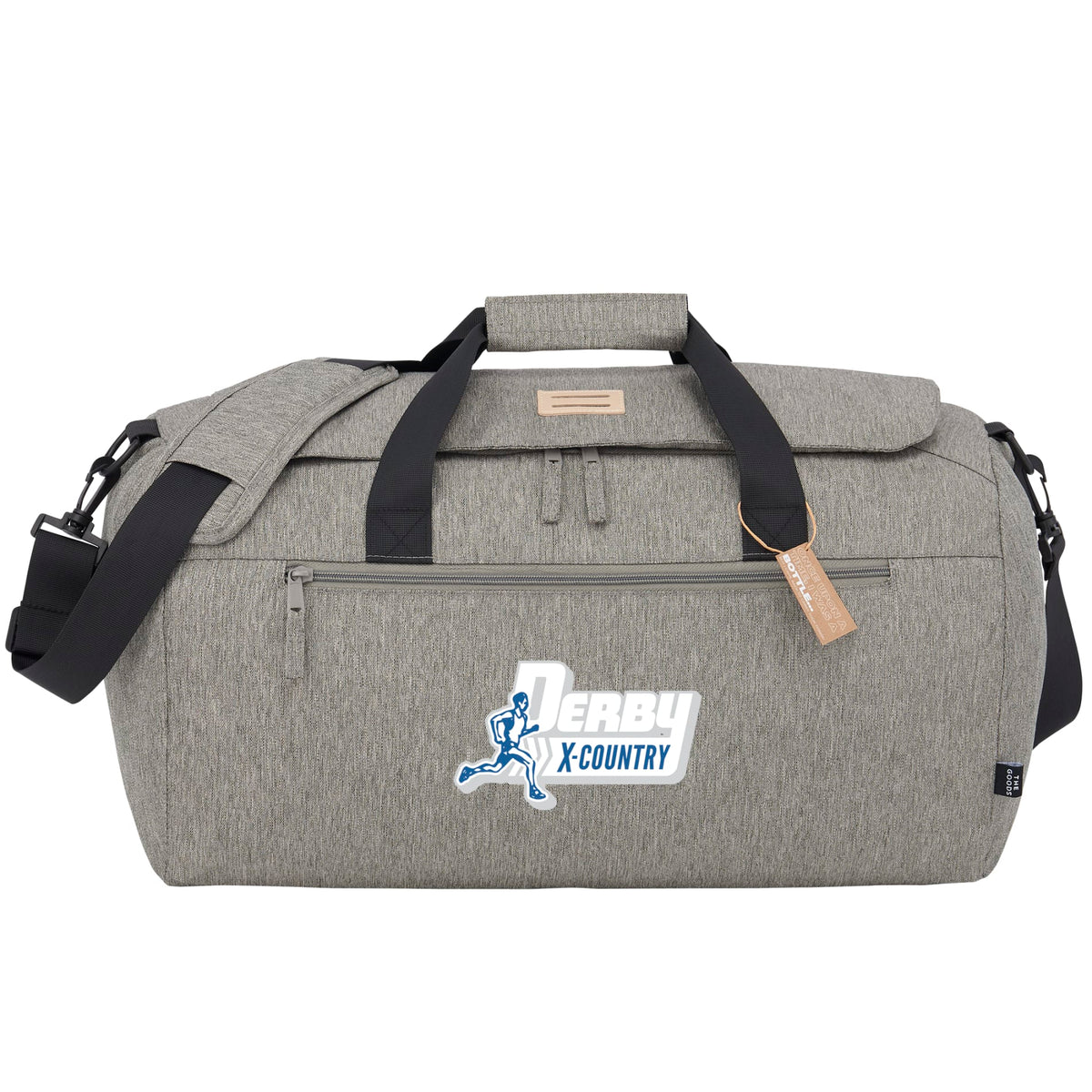 Custom logo THE GOODS™ Recycled Roll Duffel