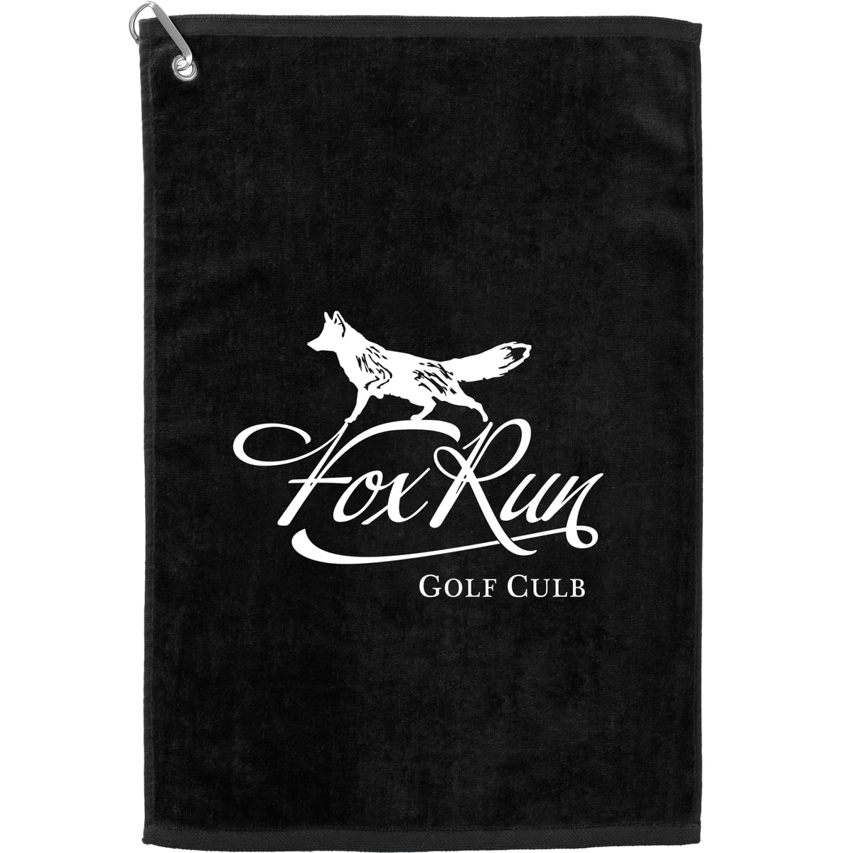 Custom logo 3.5 lb./doz. 16x25in Terry Golf Towel