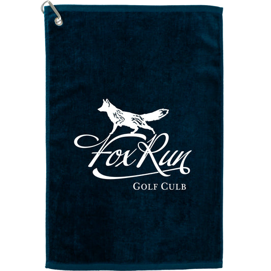 Custom logo 3.5 lb./doz. 16x25in Terry Golf Towel