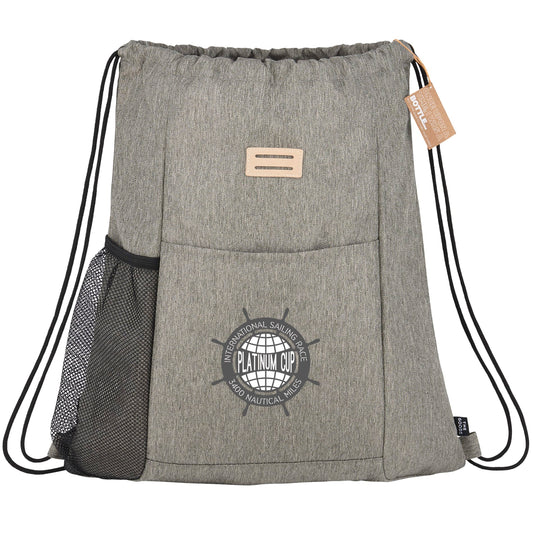Custom logo THE GOODS™ Recycled Drawstring